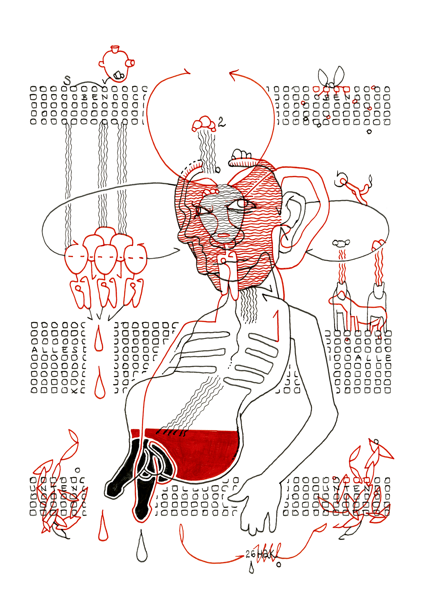 Hannes Kater  Lagezeichnung (Zeichnung/drawing) vom 13.04.2026 (1414 x 2000 Pixel)