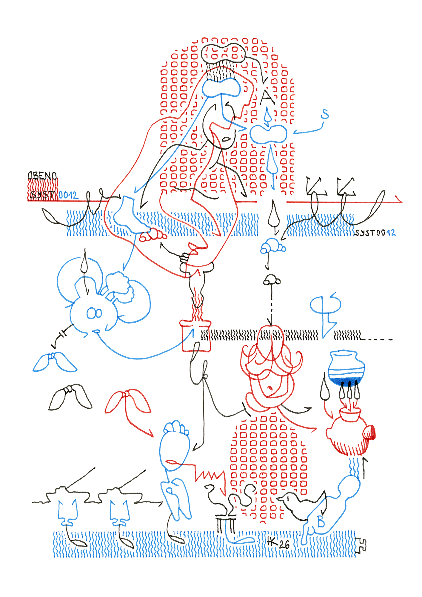 Hannes Kater  Ziehungszeichnung (Zeichnung/drawing) vom 09.04.2026 (1414 x 2000 Pixel)