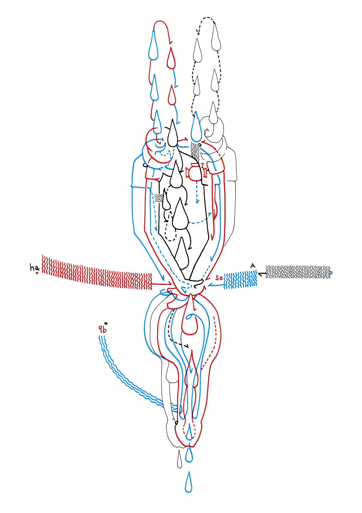 Hannes Kater – Tageszeichnung (Zeichnung/drawing) vom 28.10.2014 (1414 x 2000 Pixel)
