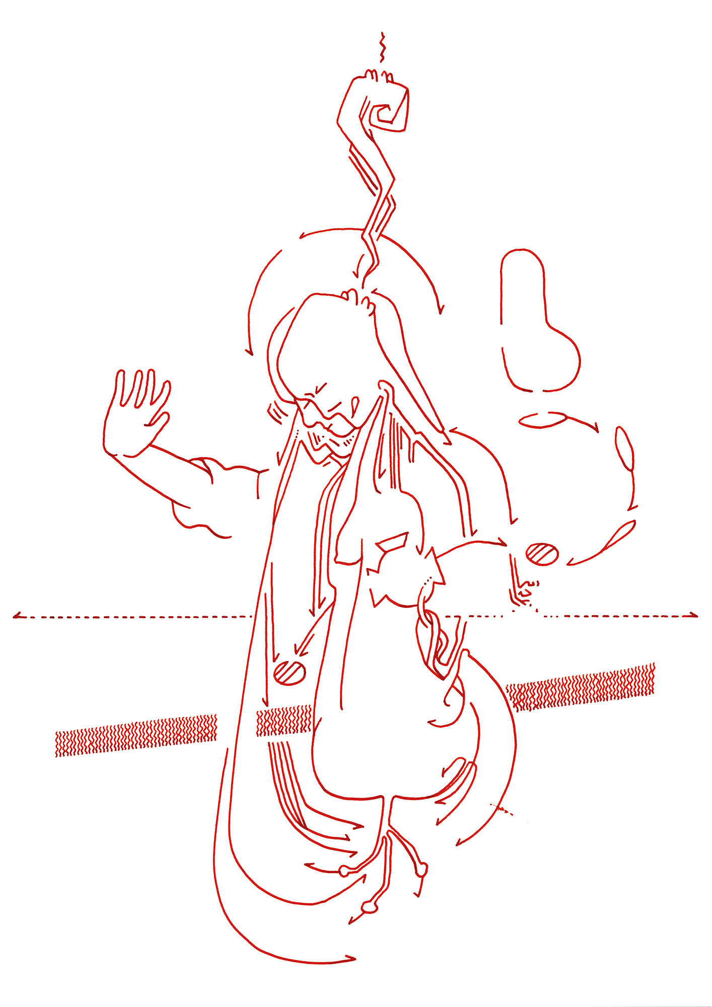 Hannes Kater – Tageszeichnung (Zeichnung/drawing) vom 10.09.2015 (1414 x 2000 Pixel)