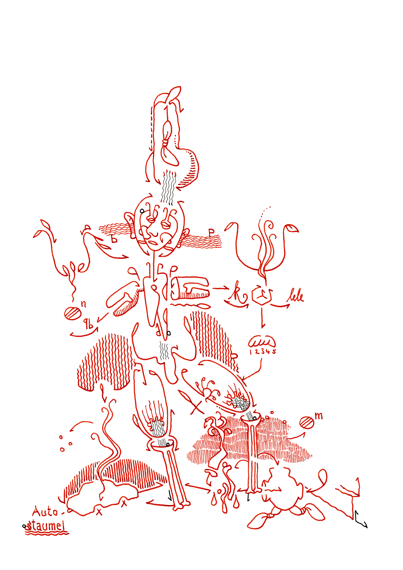 Hannes Kater – Tageszeichnung (Zeichnung/drawing) vom 13.10.2019 (1414 x 2000 Pixel)