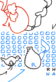 Hannes Kater  Detail einer Zeichnung, September 2026