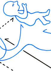 Hannes Kater – Detail einer Zeichnung aus dem Juli 2025