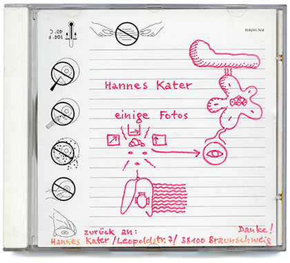 Cover für selbst gebrannte CD aus dem Jahr 1997 von Hannes Kater