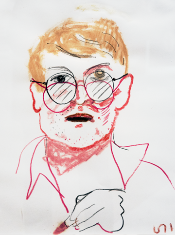 David Hockney (Ausschnitt)