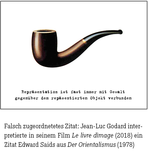 This is not a pipe_#66 [Godard III]- eine kommentierende Untersuchung zu "Der Verrat der Bilder" von Hannes Kater