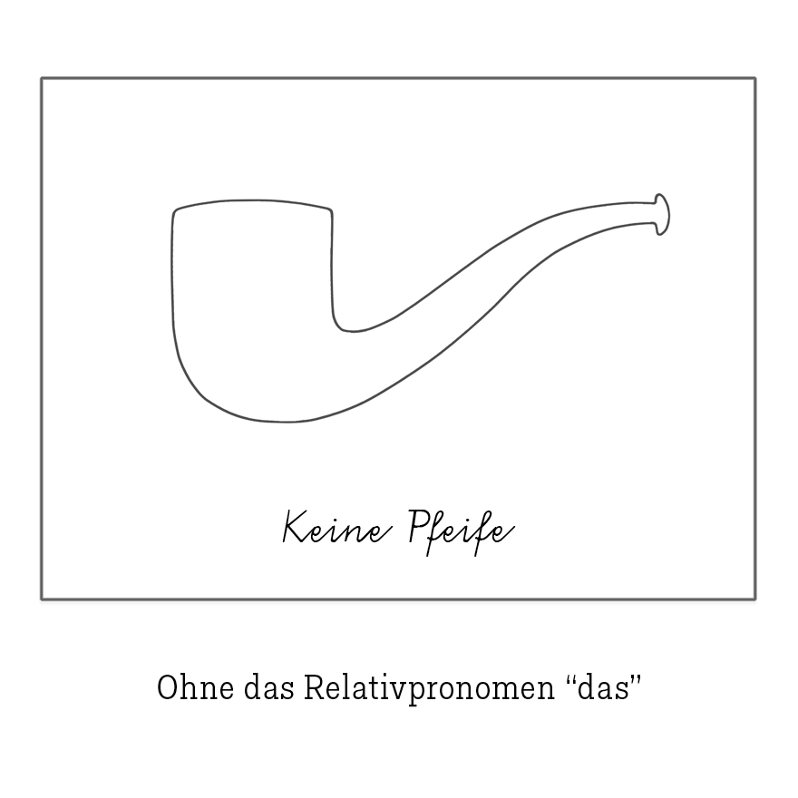 This is not a pipe_#22 - eine kommentierende Untersuchung von Hannes Kater