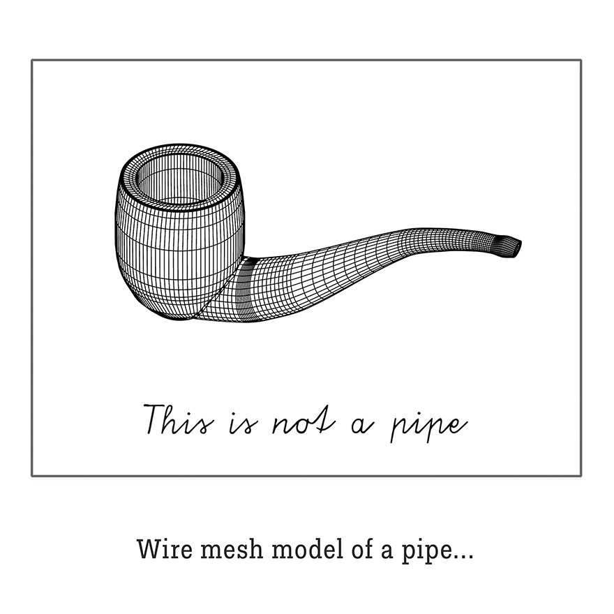 This is not a pipe_#28- eine kommentierende Untersuchung von Hannes Kater